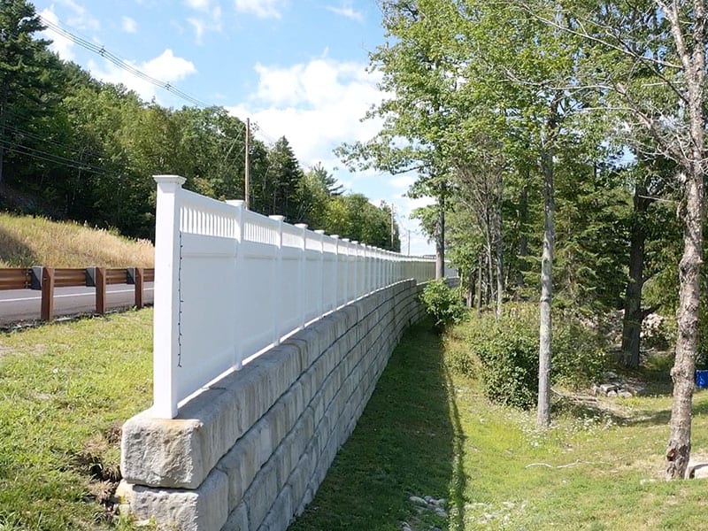 stone walls